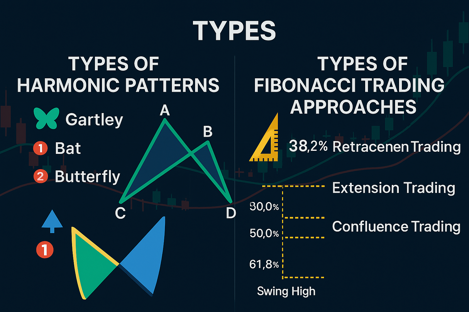 Harmonic Patterns vs Fibonacci Trading